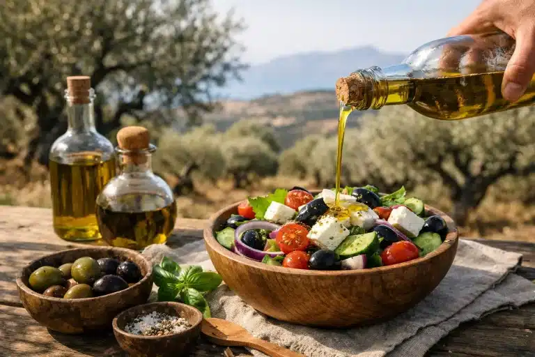 Welke olijfolie voor salade geeft echt smaak?